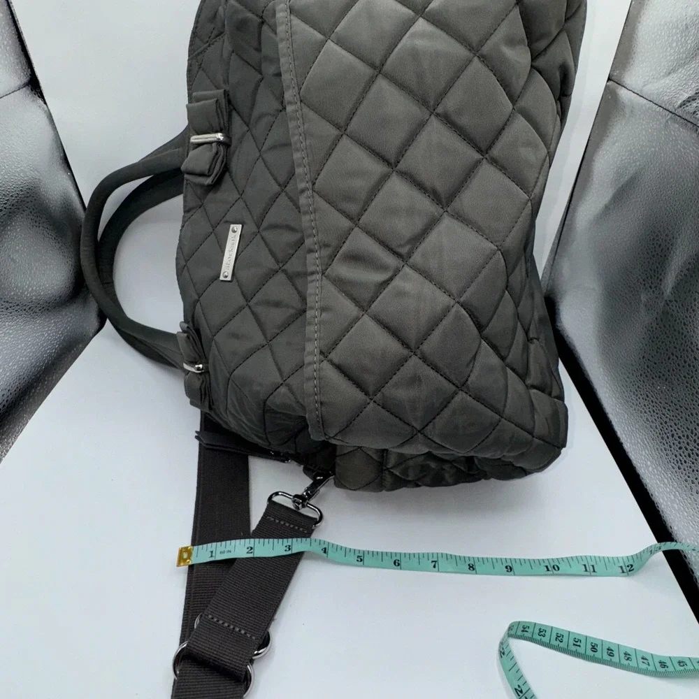Storksak Bobby Diaper Bag Bottle Bag Pacifier Bag Gray Changing Pad 4‎ Piece Set